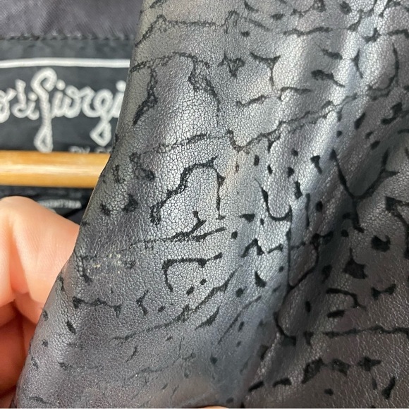 Vintage Gino Di Giorgio by Cominy Leather Bomber Jacket Men's Size Large 80s 90s - Picture 13 of 16